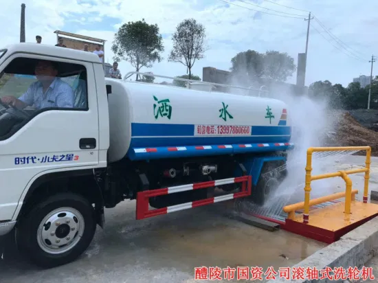 Sistemas automatizados de lavado de ruedas de camiones, para una carretera limpia